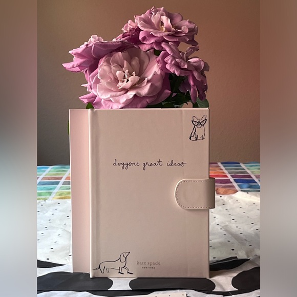 🐶🥳🐶 KATE SPADE DOG PARTY JOURNAL & PEN CASE SET 🐶🥳🐶 NWT 🐶🥳🐶 - Picture 6 of 16